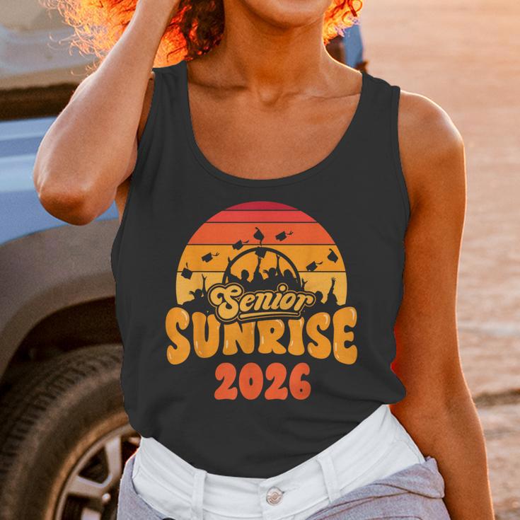 Senior Sunrise Class Of 2026 Graduation Proud Graduate Retro Unisex Tank Top
