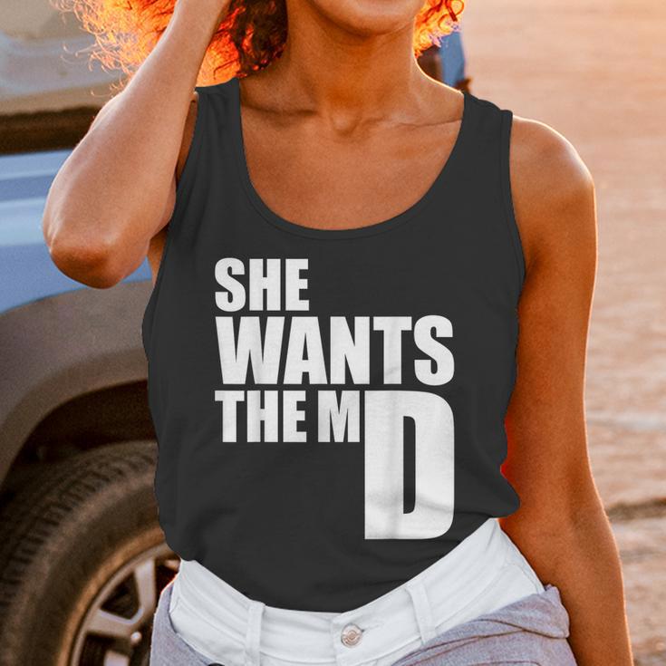 She Wants The MD Shirt Medical Graduation Doctor Unisex Tank Top