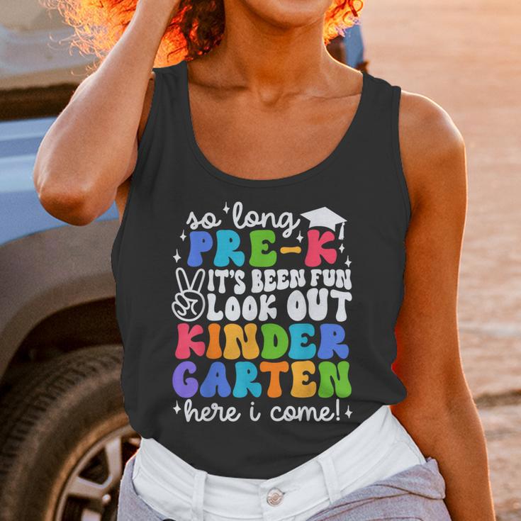 So Long Pre K Graduation Kindergarten Here I Come Kids 2024 Unisex Tank Top