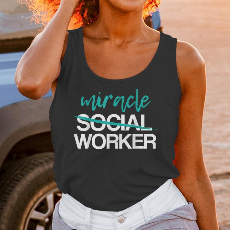 Social Worker Work Month MSW Graduation Masters Unisex Tank Top