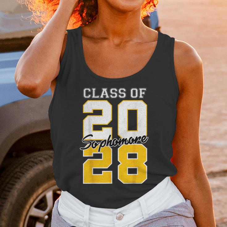 Sophomore 2028 Class Of 2028 Graduation 2028 10th Grade Unisex Tank Top