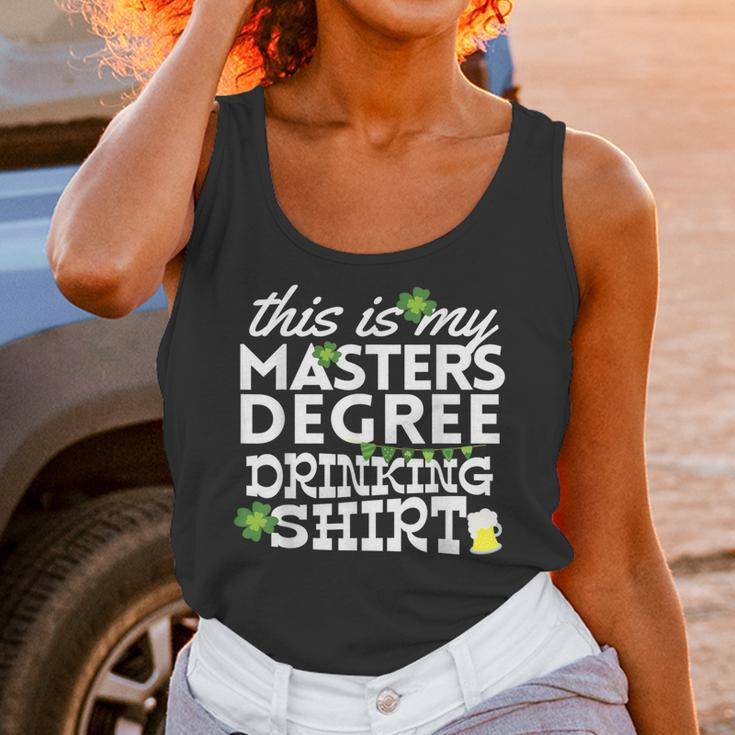 St Patricks Day Masters Degree MSW Graduation Social Work Unisex Tank Top