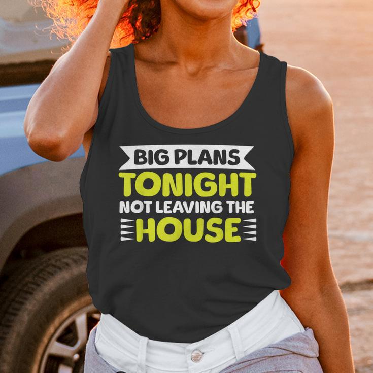 Staying Alone Big Plans Tonight Ideal For Introverts Unisex Tank Top Staying Alone Big Plans Tonight Ideal For Introverts Unisex Tank Top