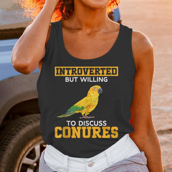 Sun Conure Introvert Parrot Bird Sun Conure Unisex Tank Top Sun Conure Introvert Parrot Bird Sun Conure Unisex Tank Top