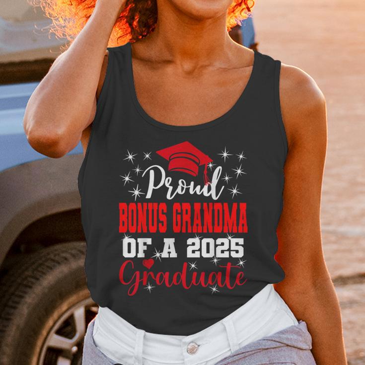 Super Proud Bonus Grandma Of 2025 Graduate Graduation Family Unisex Tank Top