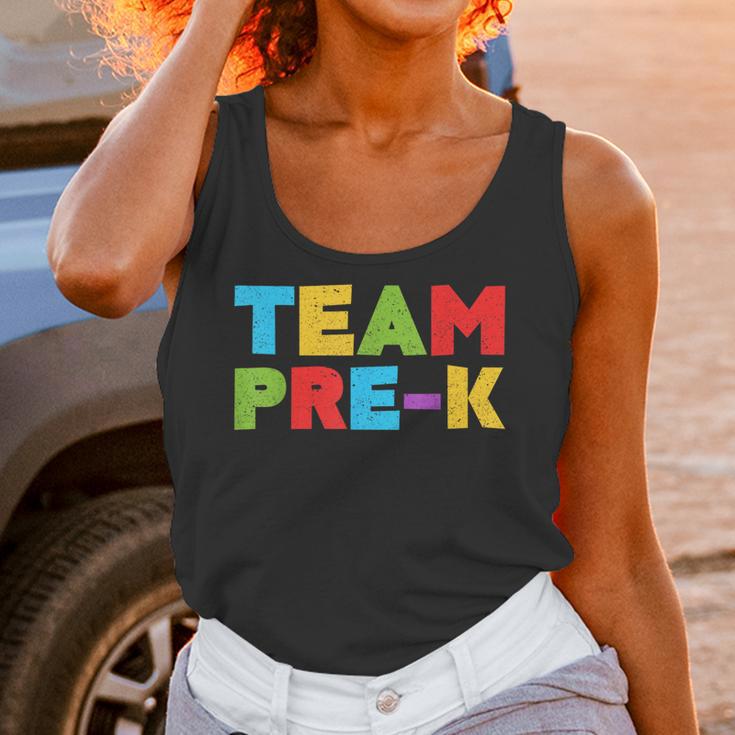 Team Pre-K Shirt Teacher Boy Girl Back To School Graduation Unisex Tank Top