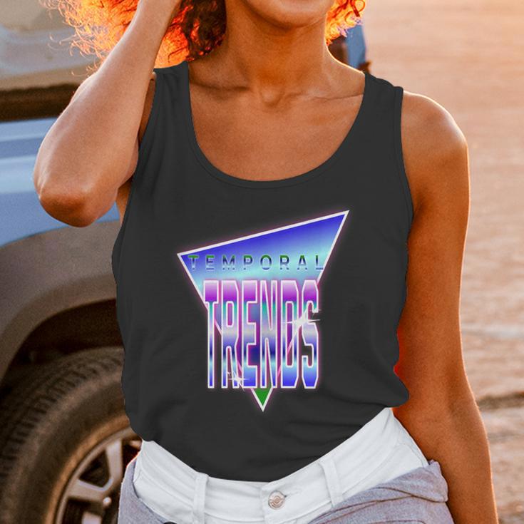 Temporal Trends Vaporwave Style Retro Nostalgia Look Unisex Tank Top Temporal Trends Vaporwave Style Retro Nostalgia Look Unisex Tank Top