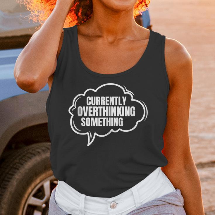 Thinker Introvert Anti Social Overthinker Unisex Tank Top