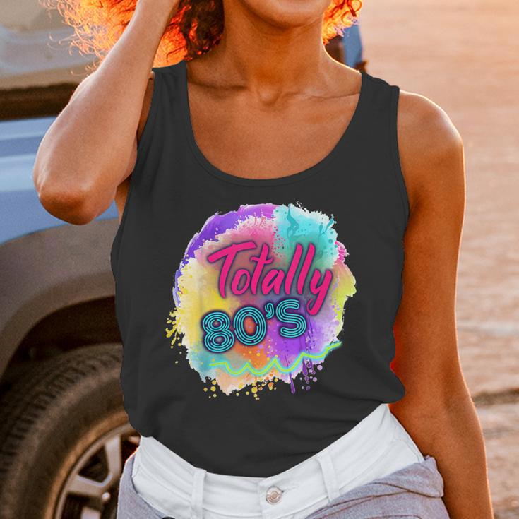 Totally 80's Tie Dye Retro Vibes 1980s Style Nostalgia Unisex Tank Top Totally 80's Tie Dye Retro Vibes 1980s Style Nostalgia Unisex Tank Top