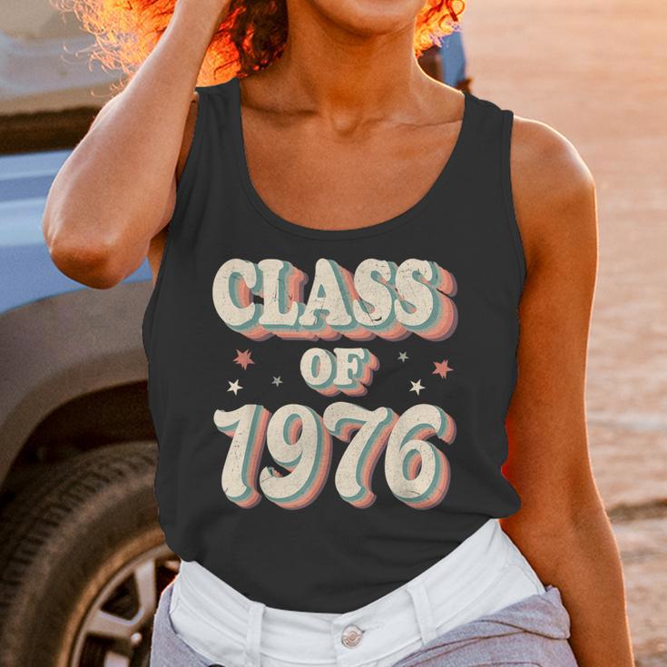Vintage Class Of 1976 76 High School Graduation Unisex Tank Top