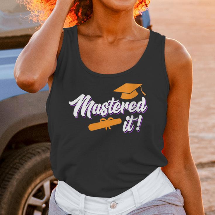 Women's Master Graduation 2026 Mastered It Master's Degree Unisex Tank Top