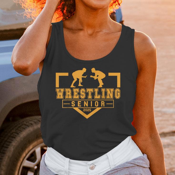 Wrestling Senior Night Wrestling Senior 2025 Graduation 17 Unisex Tank Top