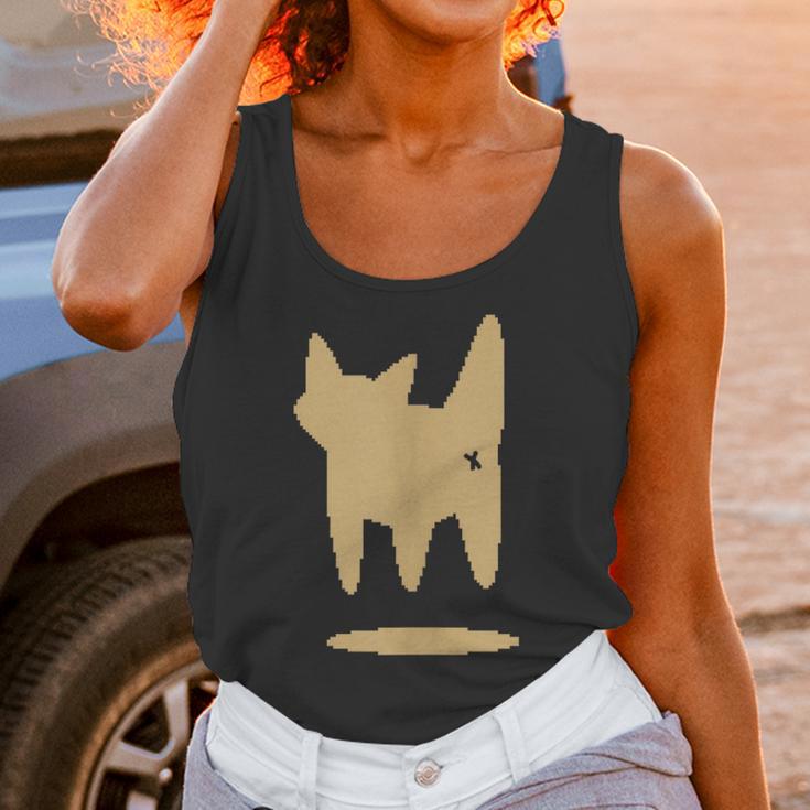 Yk2 Cat With Tomboy Tail 90s Nostalgia Downtown Indie Unisex Tank Top