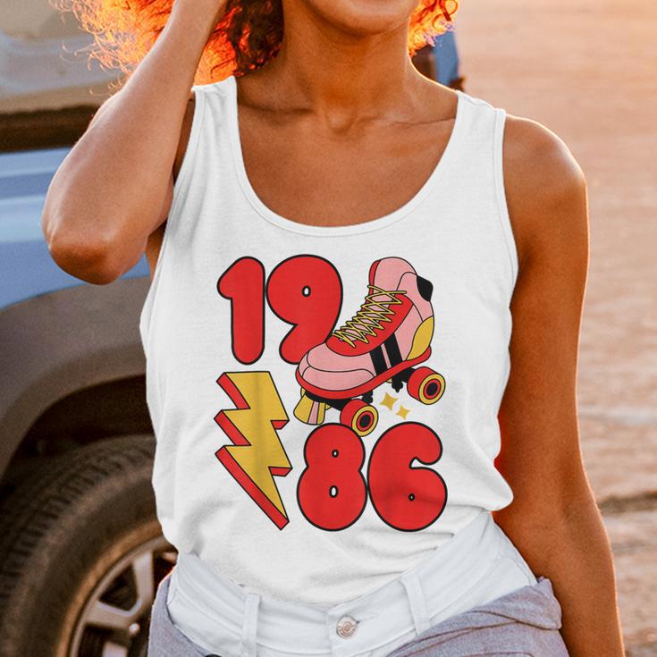 1986 Retro Roller Skate Vintage 80s Nostalgia Collector Unisex Tank Top 1986 Retro Roller Skate Vintage 80s Nostalgia Collector Unisex Tank Top