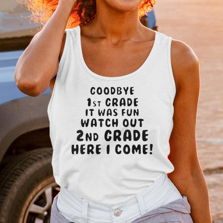 1st First Grade Graduation Tshirt Moving On To 2nd Grade Unisex Tank Top
