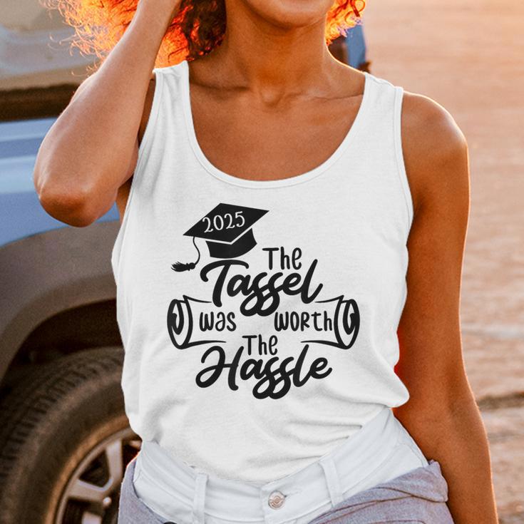 2025 Graduation The Tassel Was Worth The Hassle University Unisex Tank Top