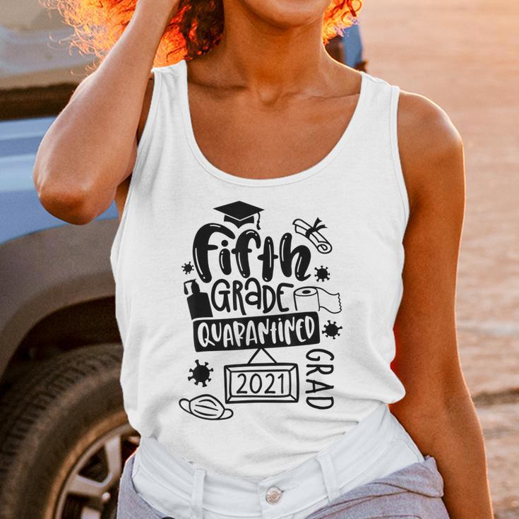 5th Grade Graduate 2021 Graduate Quarantine Fifth Graduation Unisex Tank Top