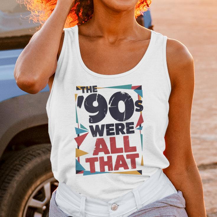 The 90s Were All That – Retro 1990s Nostalgia Tee Unisex Tank Top The 90s Were All That – Retro 1990s Nostalgia Tee Unisex Tank Top