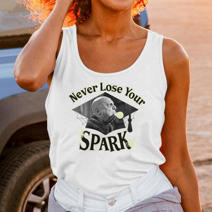 The Addams Family TV Series – Uncle Fester Graduation Spark Premium Unisex Tank Top