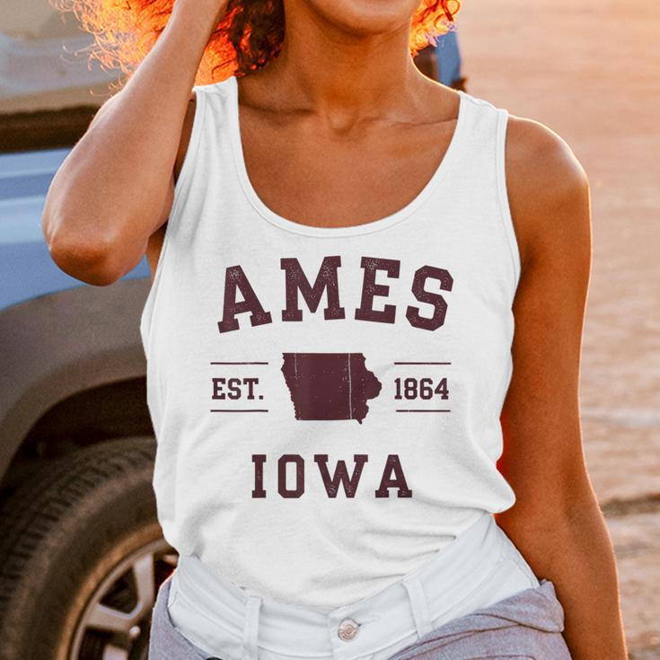 Ames Iowa Est 1864 Nostalgia Unisex Tank Top
