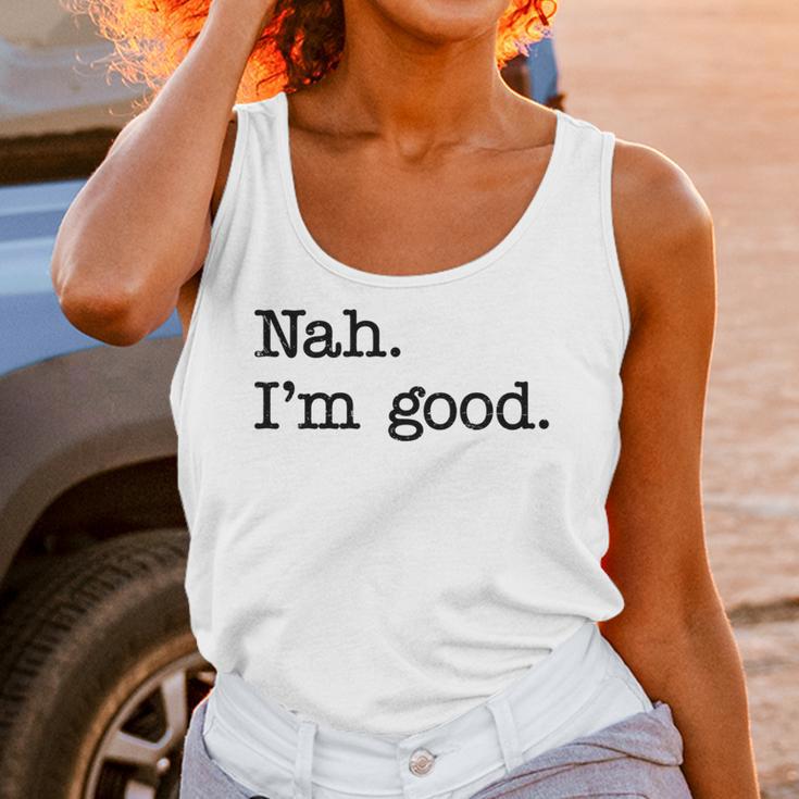Antisocial Nah I'm Good Introvert Sarcastic Saying Unisex Tank Top Antisocial Nah I'm Good Introvert Sarcastic Saying Unisex Tank Top