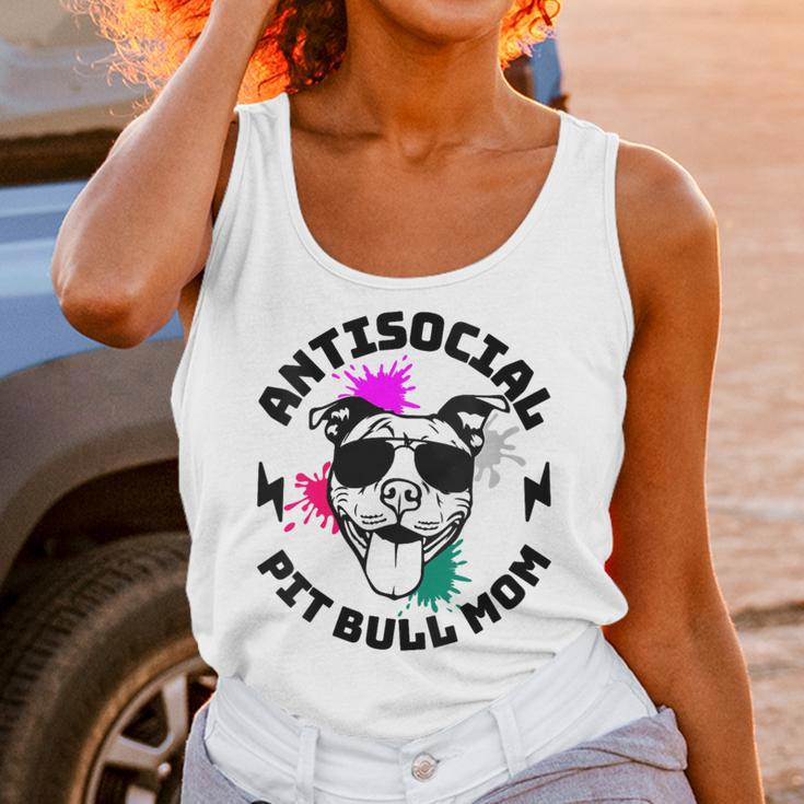 Antisocial Pit Bull Mom Pittie Introvert Dog Lover Pit Bull Unisex Tank Top Antisocial Pit Bull Mom Pittie Introvert Dog Lover Pit Bull Unisex Tank Top