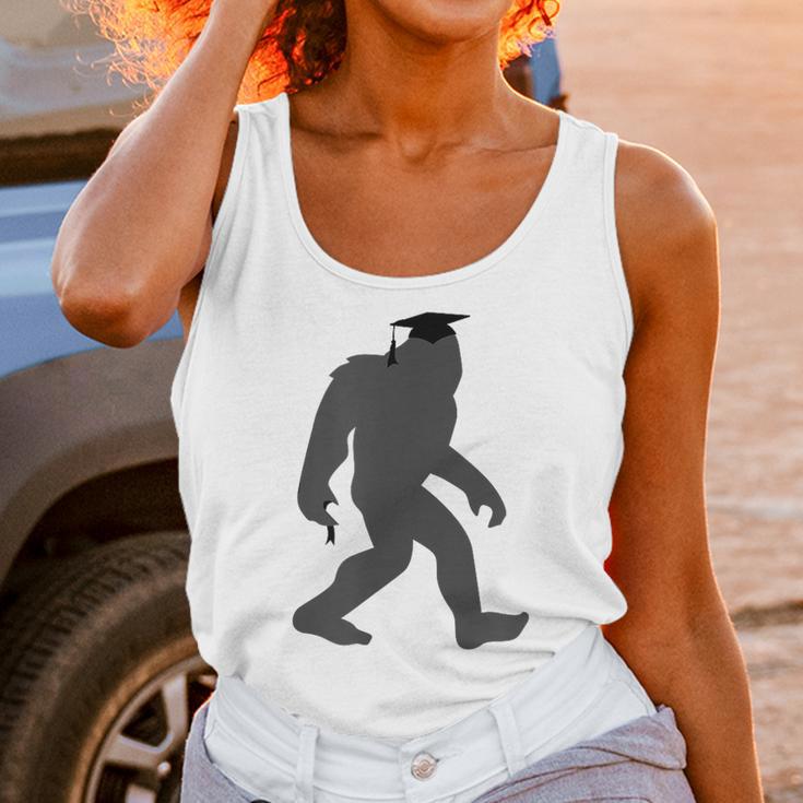 Bigfoot Graduate Shirt Cute Sasquatch Graduation Unisex Tank Top