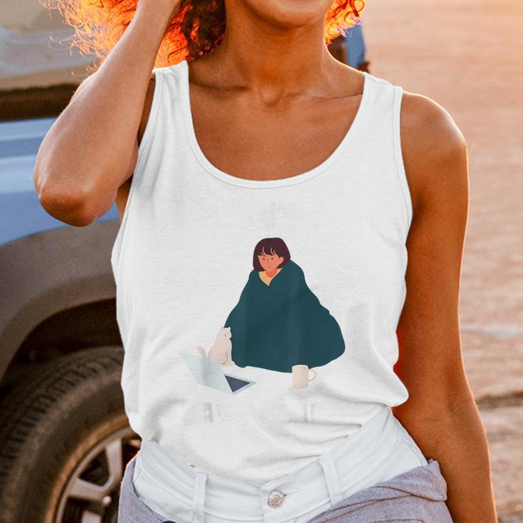 Can't Have Plans Introvert Staying Home Unisex Tank Top