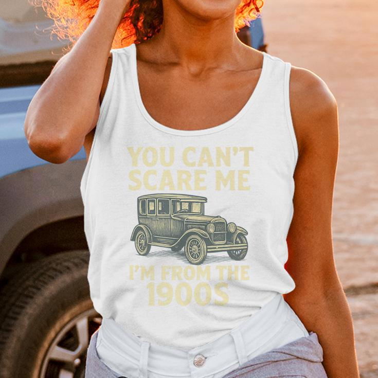 You Can't Scare Me I'm From The 1900s Retro Vintage Car Premium Unisex Tank Top