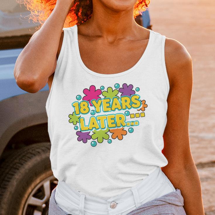 Cartoons Retro 18 Years Later Groovy Pop Art Nostalgia Premium Tri-Blend Unisex Tank Top Cartoons Retro 18 Years Later Groovy Pop Art Nostalgia Premium Tri-Blend Unisex Tank Top