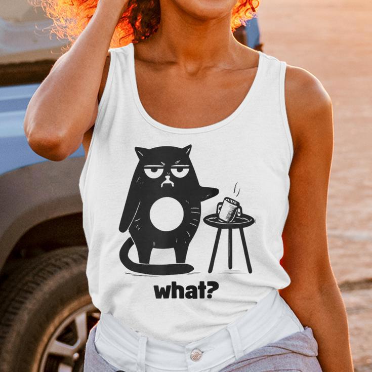 Cat What Humor Introvert Anti-Social Unisex Tank Top Cat What Humor Introvert Anti-Social Unisex Tank Top