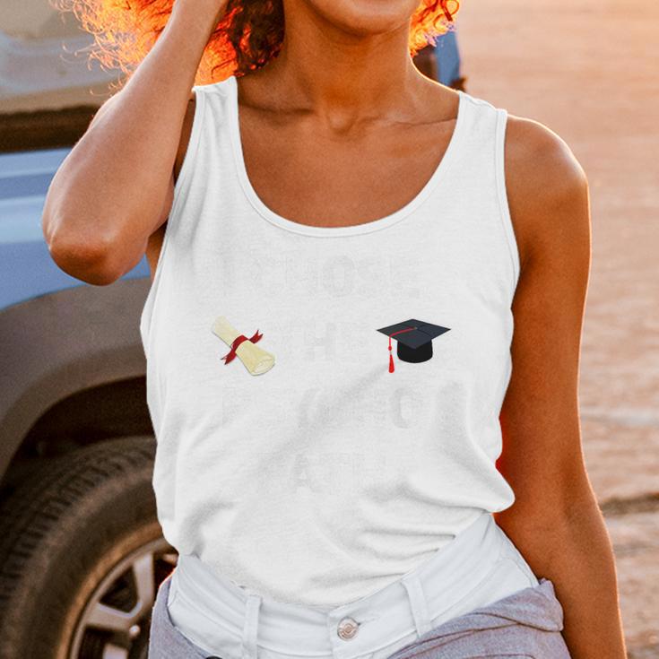 I Chose Psycho Path Psychology Major Graduation Shirt Unisex Tank Top