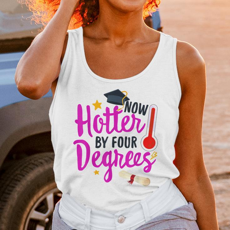 Class Of 2022 Four Degrees Hotter Graduation Day Master Grad Unisex Tank Top