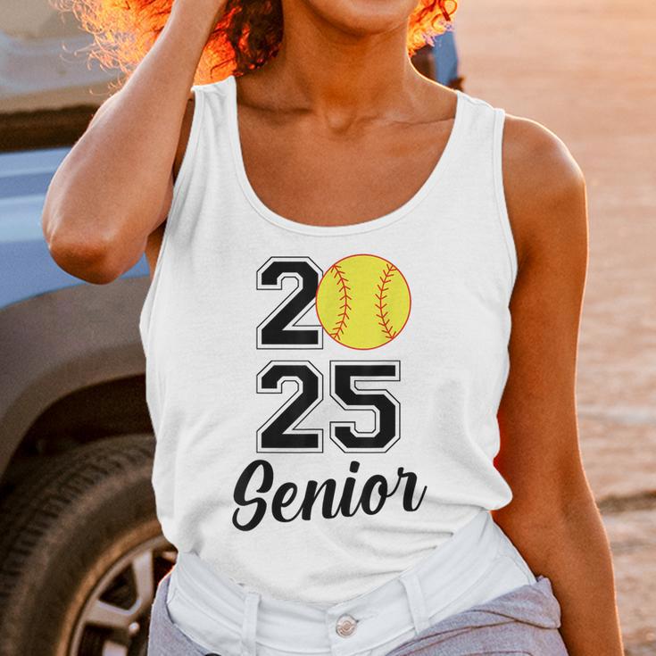 Class Of 2025 Softball Senior Graduation Graduate Women Unisex Tank Top
