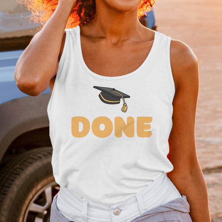 Class Of 2026 I Am So Done Graduation For Him Her Women Men Premium Tri-Blend Unisex Tank Top