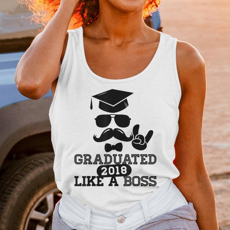 College High School Graduation Grad 2018 Shirt Unisex Tank Top