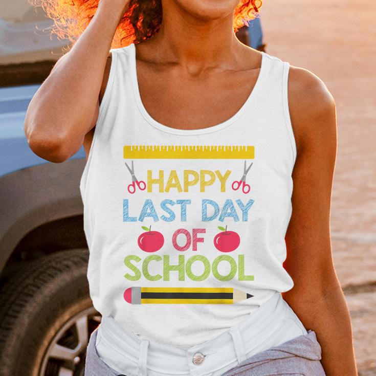 Cool Stylish Happy Last Day Of School Shirt Graduation Unisex Tank Top