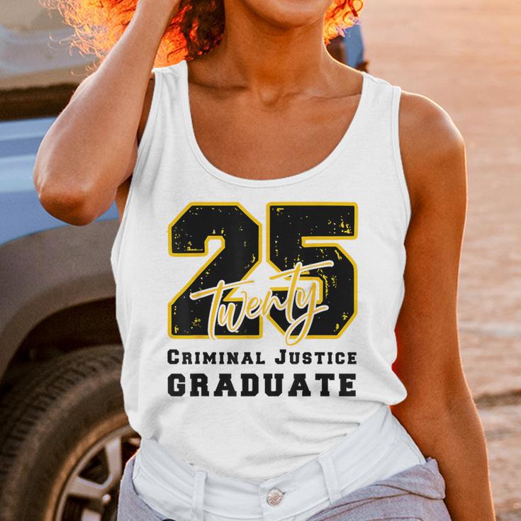 Criminal Justice Graduate Graduated Class Of 2025 Graduation Unisex Tank Top