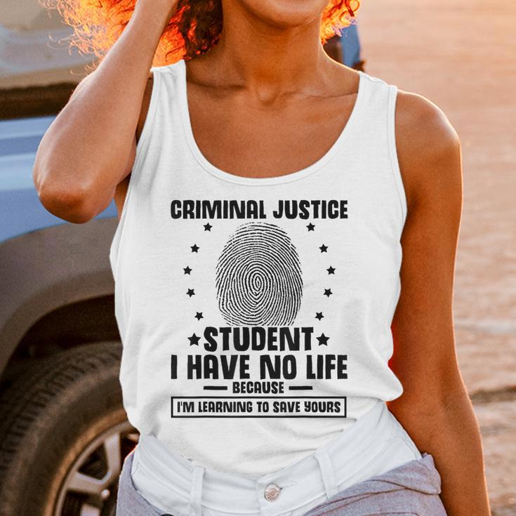 Criminal Justice School Degree Graduation Day Student Unisex Tank Top
