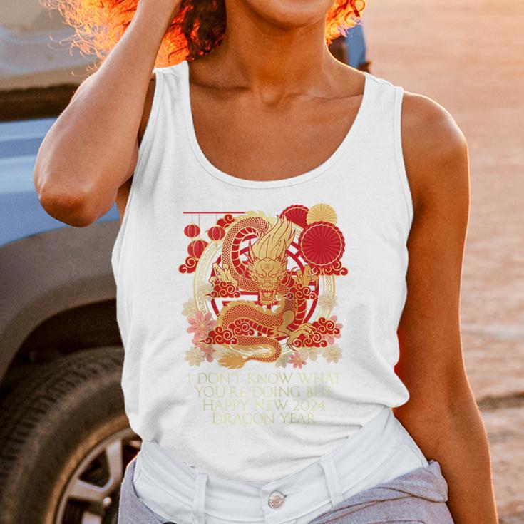 I Dont Know What Youre Doing Chinese New Year Introvert Raglan Baseball Tee Unisex Tank Top