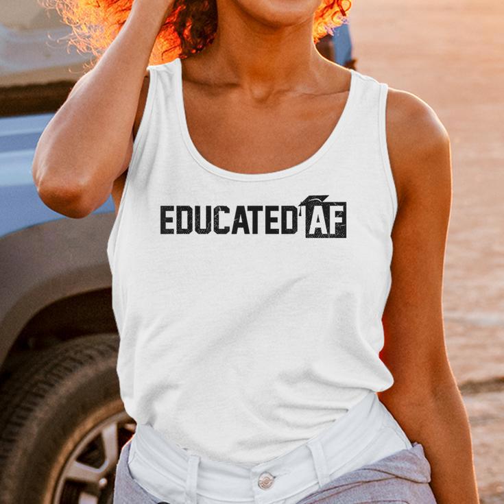 Educated Af GraduationShirt Unisex Tank Top