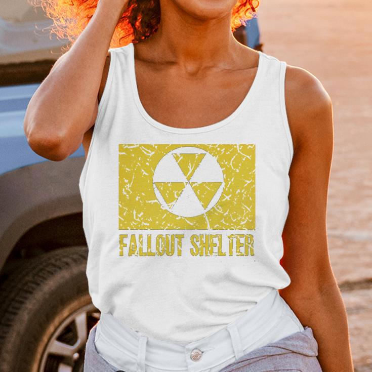 Fallout Shelter Nuclear War Radioactive Nostalgia T-Shirt Unisex Tank Top