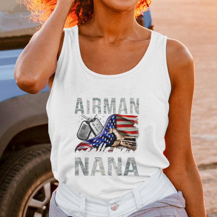 My Favorite Airman Calls Me Nana Air Force Graduation Nana Unisex Tank Top