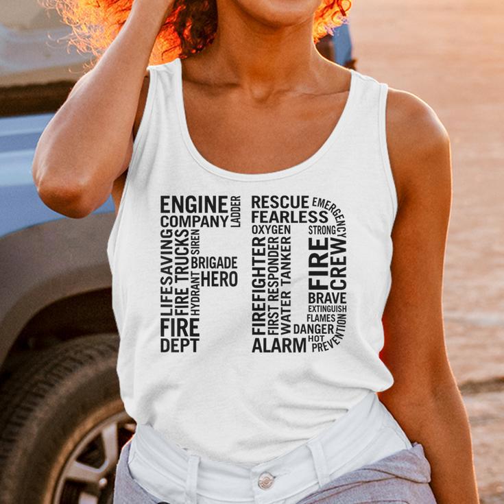 Fire Academy Graduation T-Shirt Firefighter Support Tee Unisex Tank Top