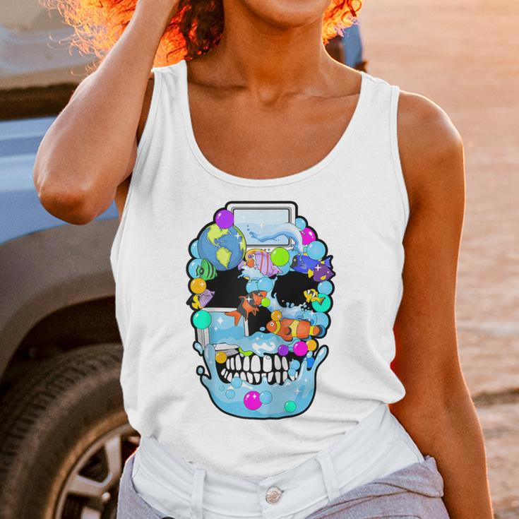 Frutiger Aero Aesthetic Tech Skull Computer Fishes Raglan Baseball Tee Unisex Tank Top Frutiger Aero Aesthetic Tech Skull Computer Fishes Raglan Baseball Tee Unisex Tank Top