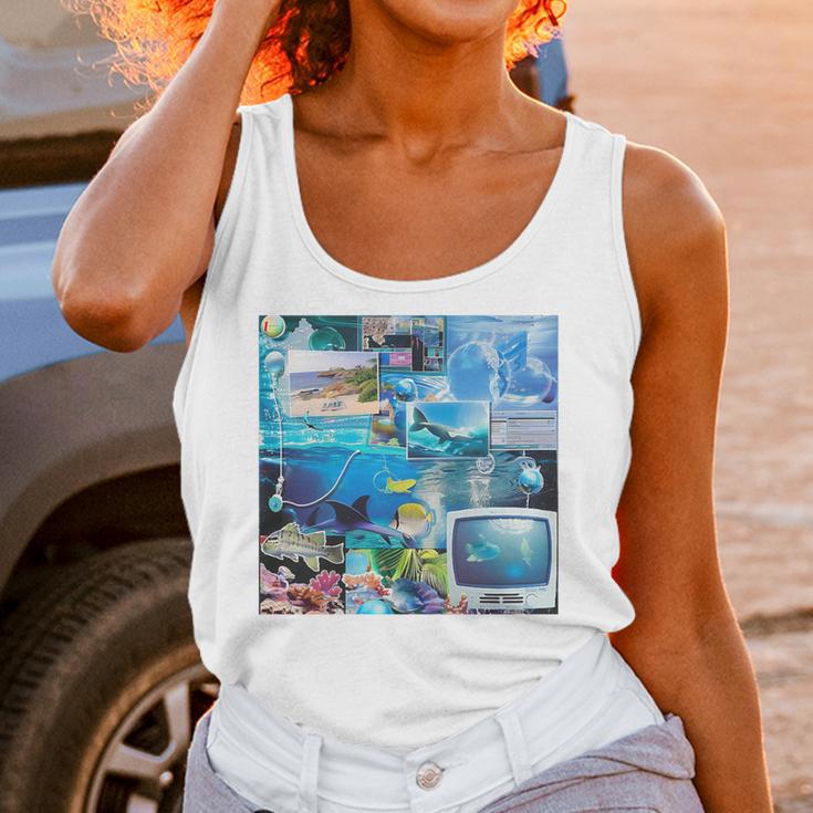 Frutiger Aero Retro Vibes Premium Tri-Blend Unisex Tank Top Frutiger Aero Retro Vibes Premium Tri-Blend Unisex Tank Top