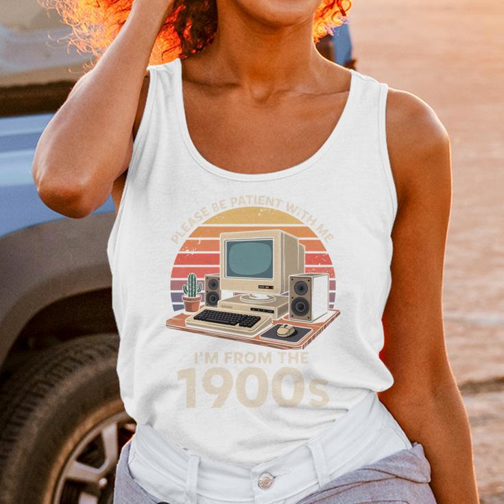 Geek Please Be Patient I'm From The 1900s Retro Computer PC Unisex Tank Top Geek Please Be Patient I'm From The 1900s Retro Computer PC Unisex Tank Top