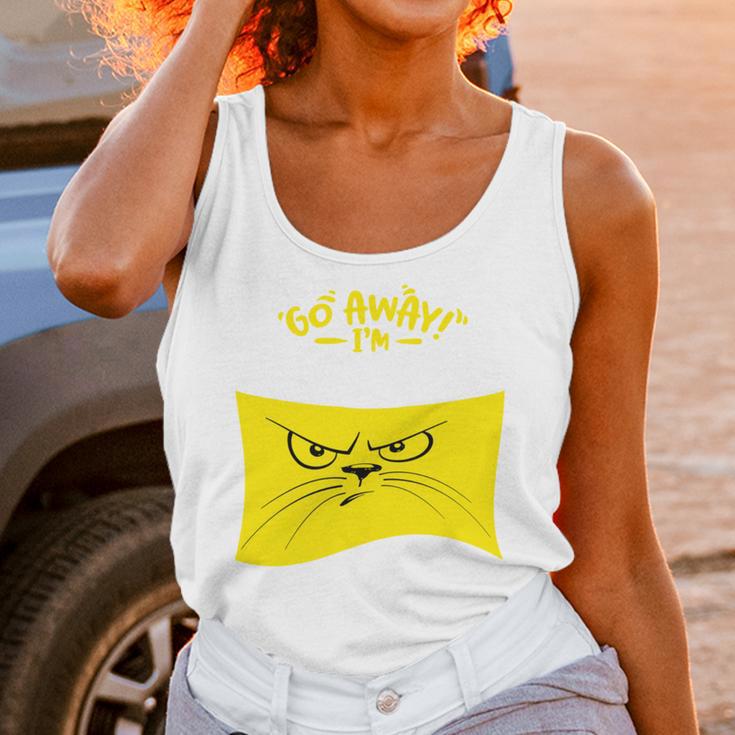 Go Away I'm Introverting Antisocial Shy Introvert Unisex Tank Top