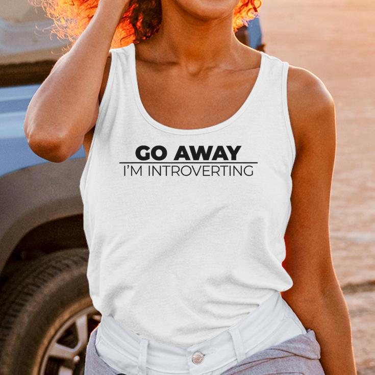 Go Away I'm Introverting Unisex Tank Top Go Away I'm Introverting Unisex Tank Top