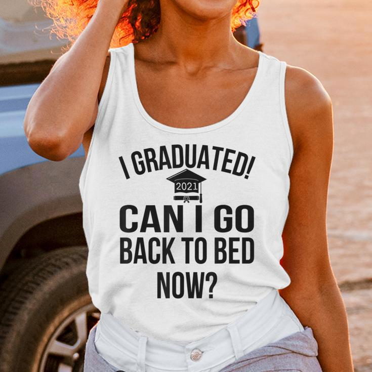 Can I Go Back To Bed Graduation 2021 Unisex Tank Top